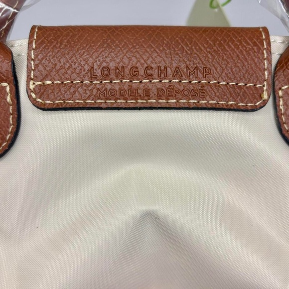 Longchamp White Mini Nylon Bag - Picture 4 of 6